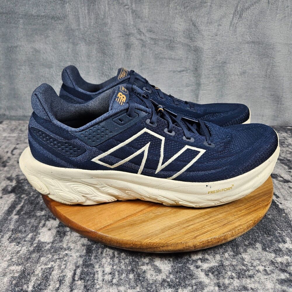 New Balance Fresh Foam X 1080v13 Mens Size 13 Navy White Running Shoes Sneakers